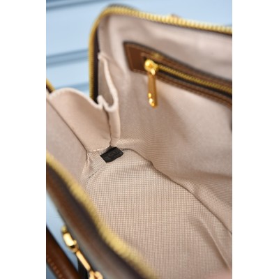 Gucci 1955 Horsebit Medium GG Supreme Top Handle Bag
