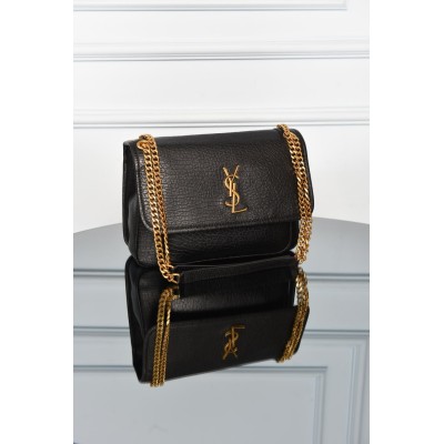 Saint Laurent Niki Medium In Grained Lambskin
