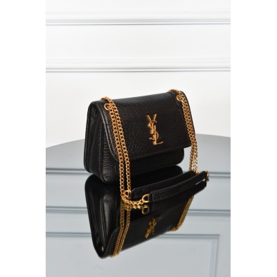 Saint Laurent Niki Small In Grained Lambskin