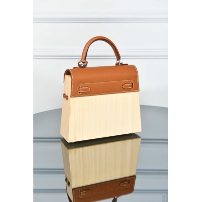 Hermes Kelly Wood