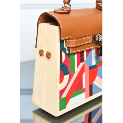 Hermes Kelly Wood