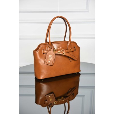 Miu Miu Aventure Nappa Leather Bag