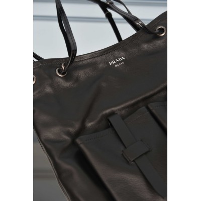 Prada Route Leather Bag