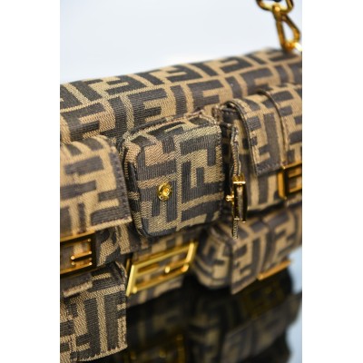 Fendi Multipocket Baguette Bag