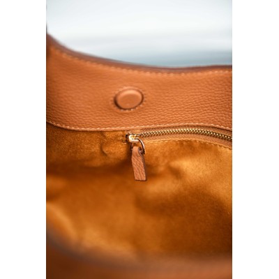 Prada Etude Large Suede Shoulder Bag