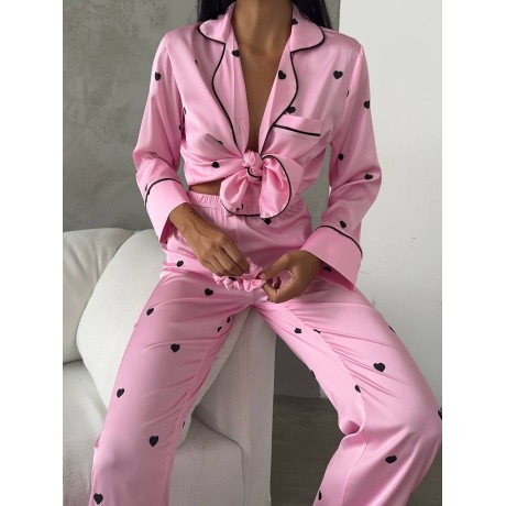 Luxury Pajamas Set with Hair clip