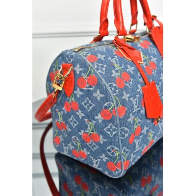 Louis Vuitton LV x TM Speedy 30 Cerise Bag