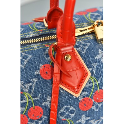 Louis Vuitton LV x TM Speedy 30 Cerise Bag