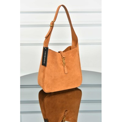 Saint Laurent LE 5 A 7 Supple Small in Suede