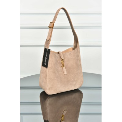 Saint Laurent LE 5 A 7 Supple Small in Suede