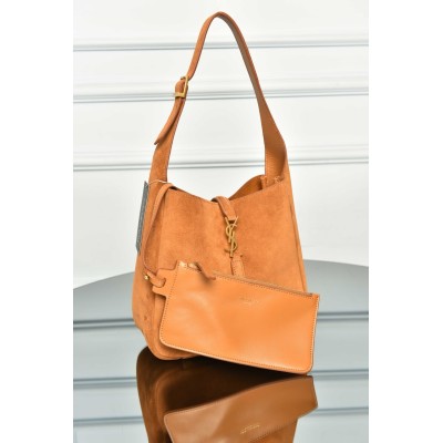 Saint Laurent LE 5 A 7 Supple Small in Suede