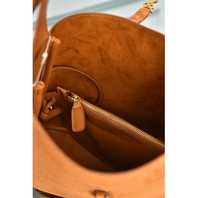 Saint Laurent LE 5 A 7 Supple Small in Suede