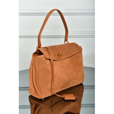 Balenciaga Rodeo Suede Handbag Mini