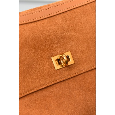 Balenciaga Rodeo Suede Handbag Medium