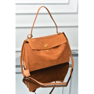 Balenciaga Rodeo Suede Handbag Medium