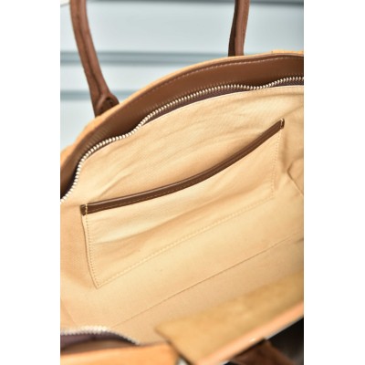 Celine Small New Luggage in Suede