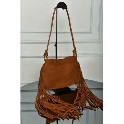 Loewe Suede Crossbody Bag