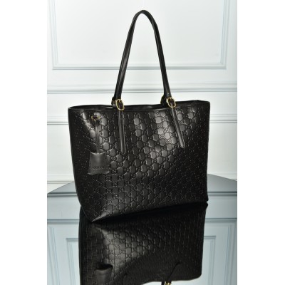 Gucci GG Emblem Large Tote Bag