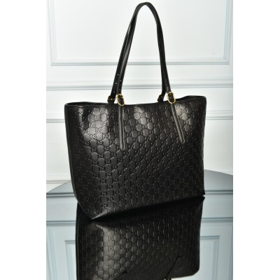 Gucci GG Emblem Large Tote Bag