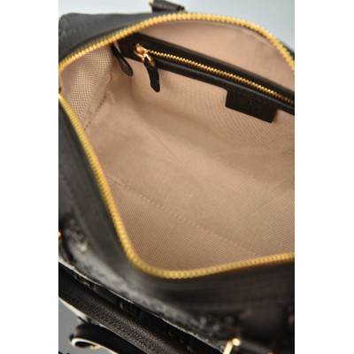 Gucci GG Emblem Medium Boston Bag