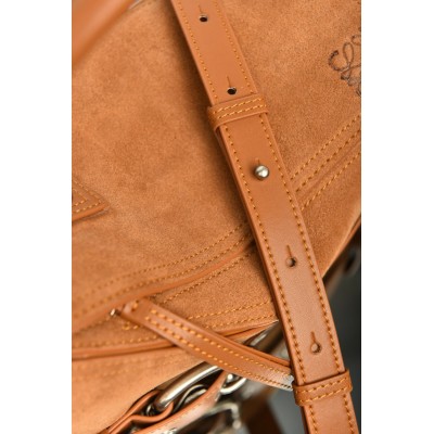 Balenciaga Small Puzzle Biker Bag in Suede