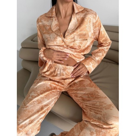 Luxury Pajamas Set with Hair clip