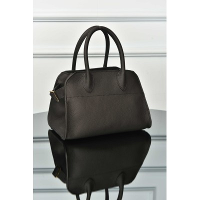The Row Soft Margaux 10 Bag in Leather