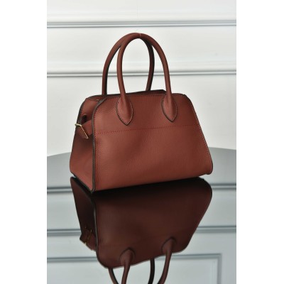 The Row Soft Margaux 10 Bag in Leather