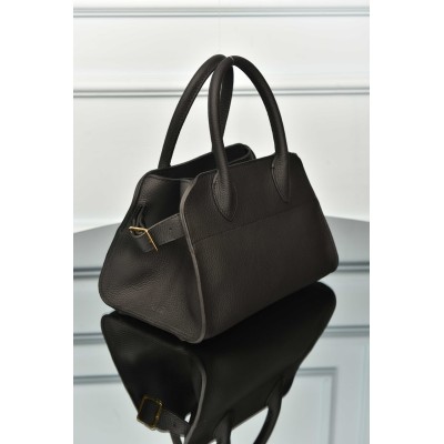 The Row Soft Margaux 10 Bag in Leather