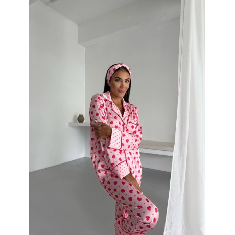 Luxury Pajamas Set with Hair clip