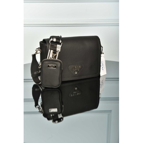 Prada Saffiano Leather Shoulder Bag