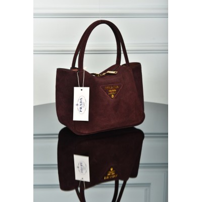Prada Darling Small in Suede Bag