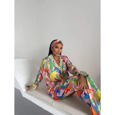 Luxury Pajamas Set with Hair clip