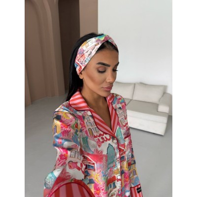 Luxury Pajamas Set with Hair clip