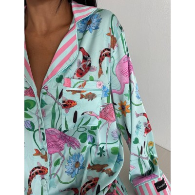 Lüks Pijama Takımı Toka