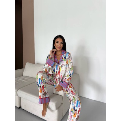 Luxury Pajamas Set with Hair clip