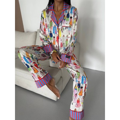 Luxury Pajamas Set with Hair clip