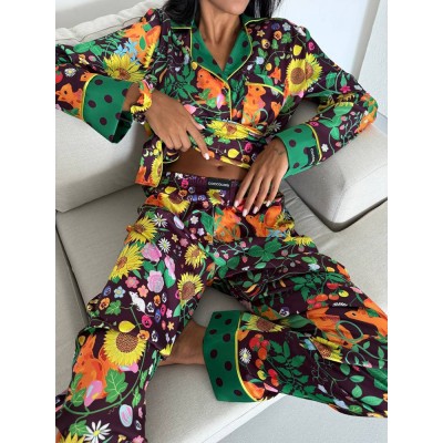 Luxury Pajamas Set with Hair clip