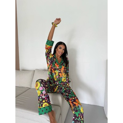 Luxury Pajamas Set with Hair clip