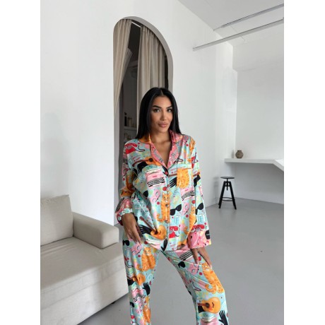Lüks Pijama Takımı Toka