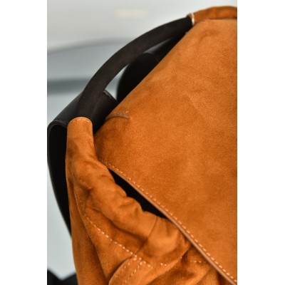 Loewe Flamenco Backpack in Suede