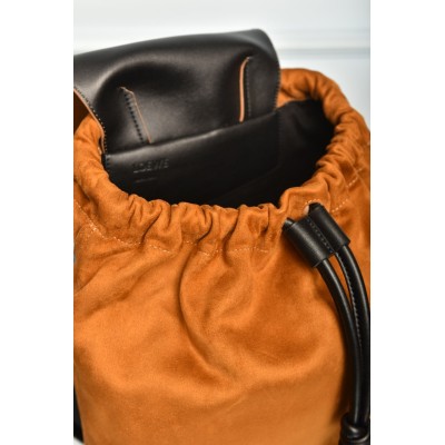 Loewe Flamenco Backpack in Suede