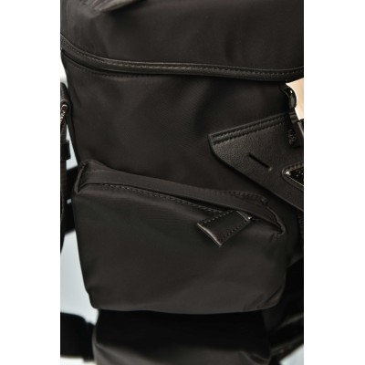 Prada Re-Nylon and Leather Shoulder Bag