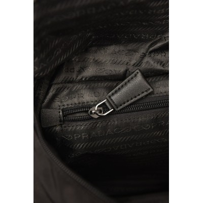Prada Re-Nylon and Leather Shoulder Bag