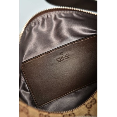 Gucci GG Canvas Small Cylinder Bag