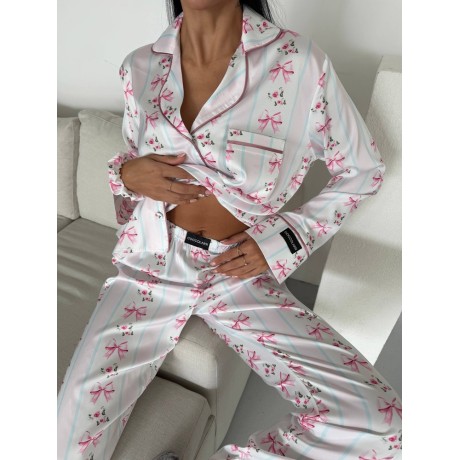 Luxury Pajamas Set with Hair clip