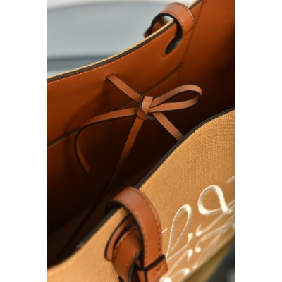 Loewe Canvas Medium Tote Bag