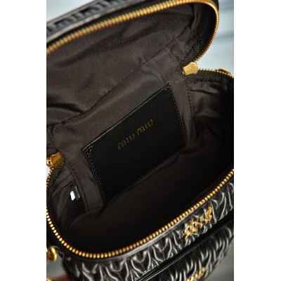 Miu Miu Matelasse Leather Shoulder Bag