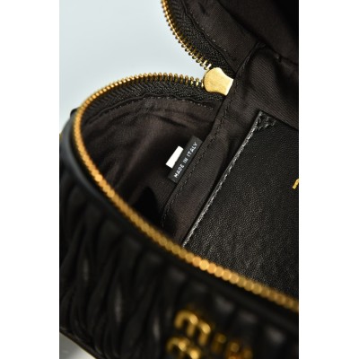 Miu Miu Matelasse Leather Shoulder Bag