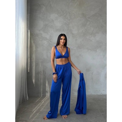 Luxury Pajamas Set with Bra/Hair clip